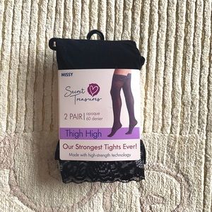 Secret Treasures Missy black 2 pair